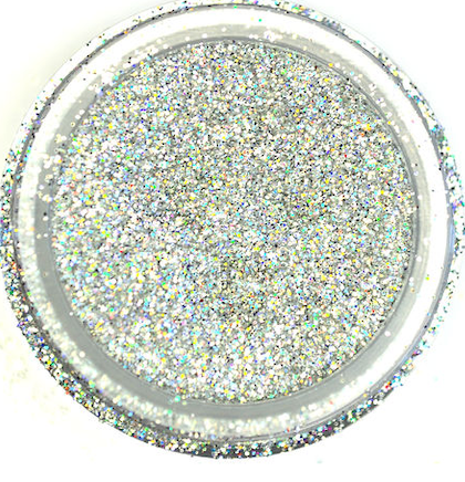 Silver Alpha Jewel Iridescent Glitter