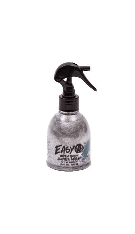 Silver Glitter Hair & Body Spray