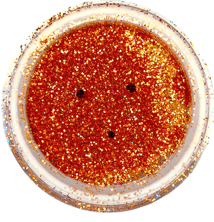 Orange Glitter